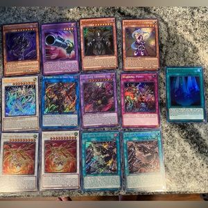 Lot of 13 1st edition Yugioh Cards